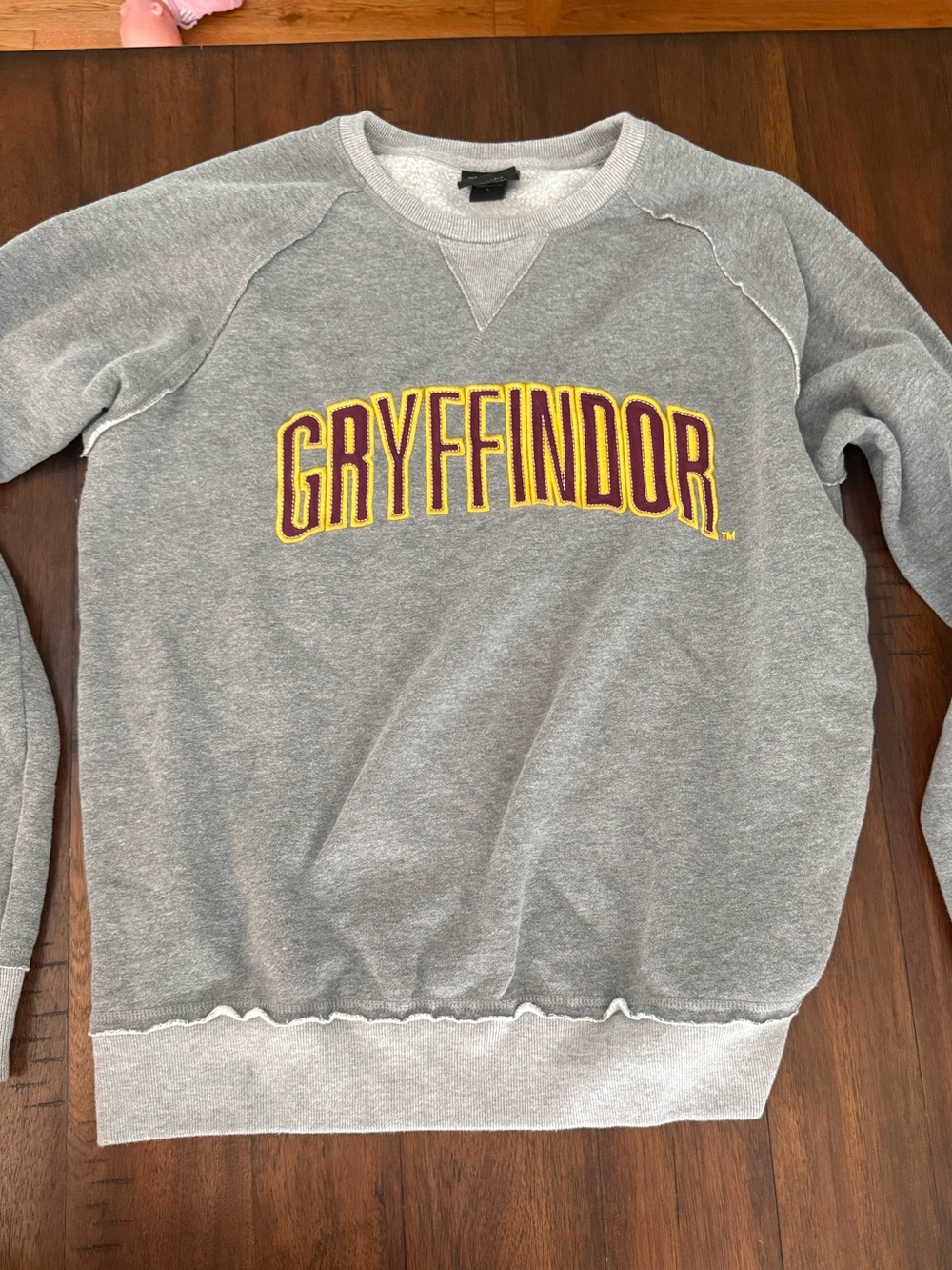 Gryffindor Harry Potter Grey Crewneck Sweatshirt Universal Studios
